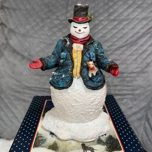 Lang & Wise Percy Snowman 2001 Collectible